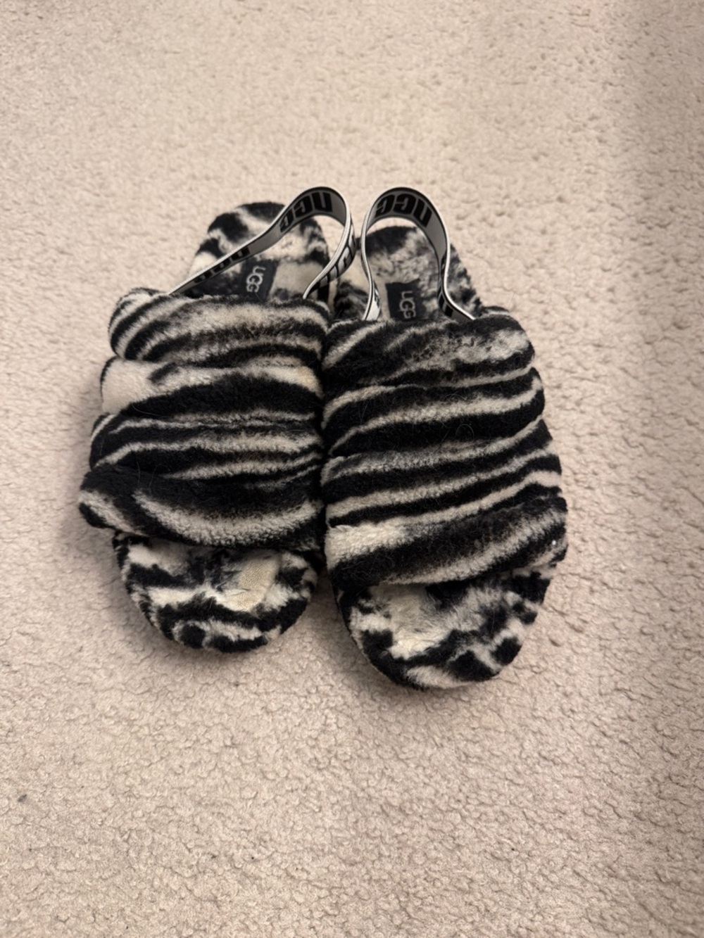 UGG Women’s Zebra-Print Slippers